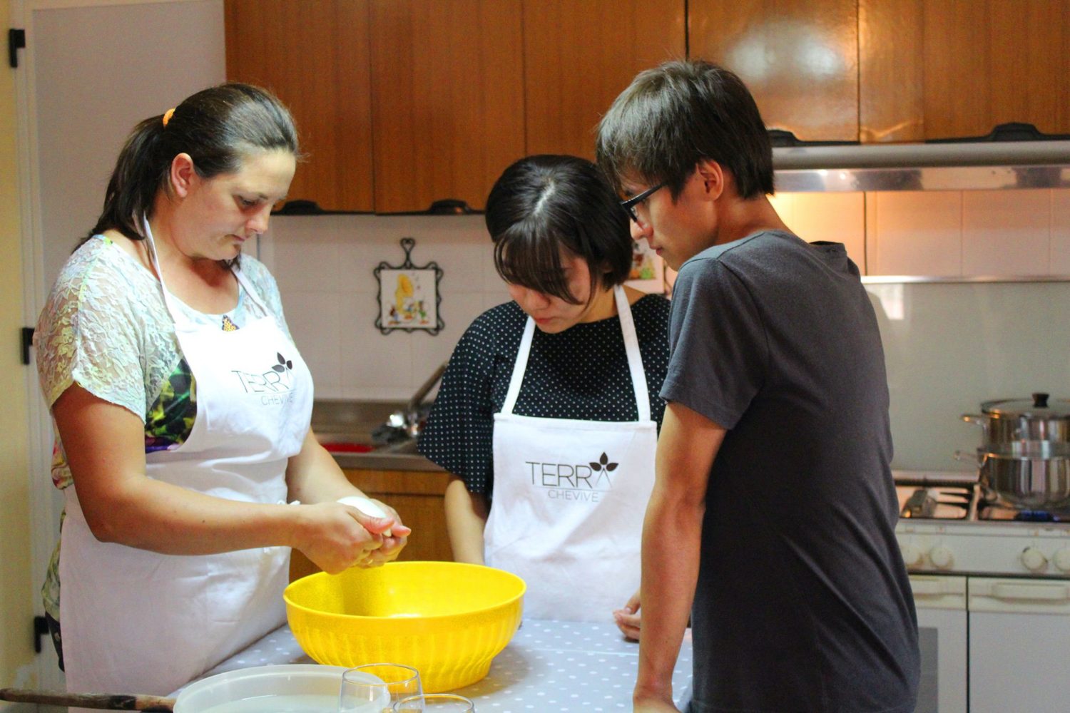 Burrata cooking class in Puglia