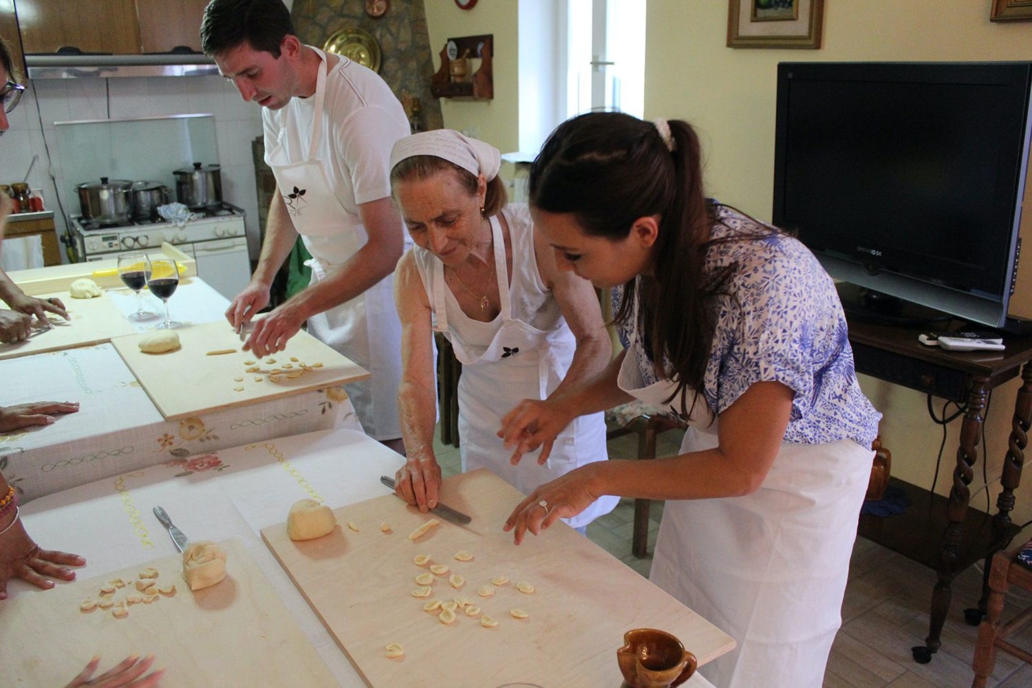 Orecchiette cookery course Puglia