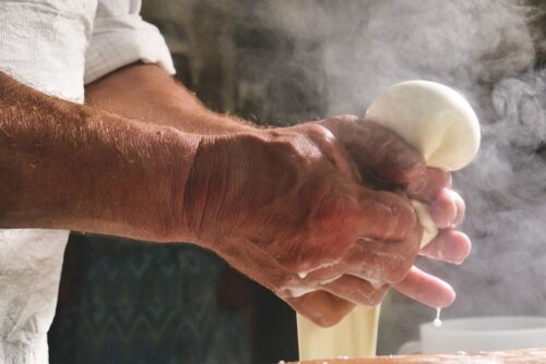  Mozzarella burrata making class Puglia