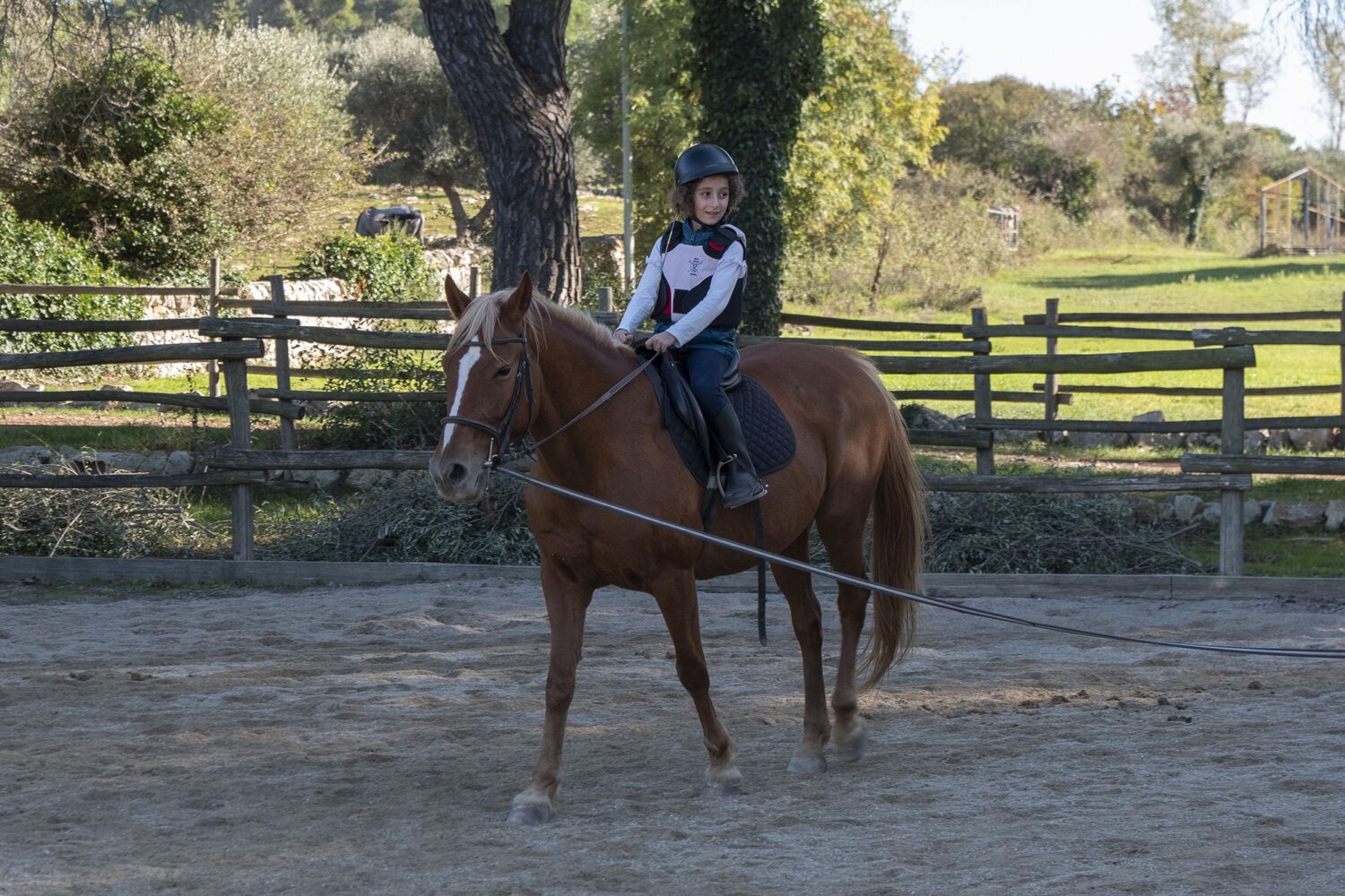 Horse-riding tour children families Puglia