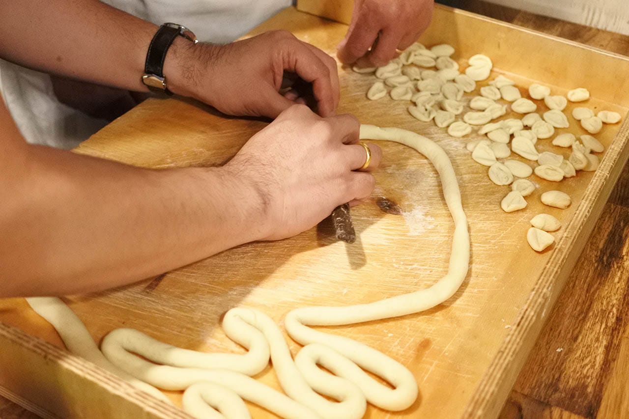 Le Orecchiette la Tipica Pasta Fresca Pugliese