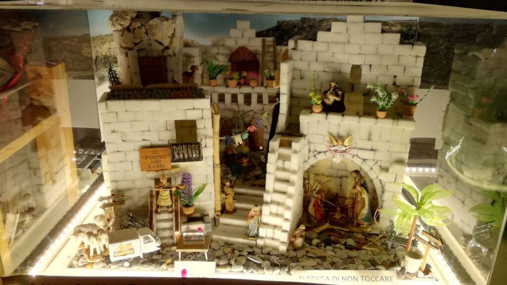 Presepe Matera Presepe di Matera nei sassi